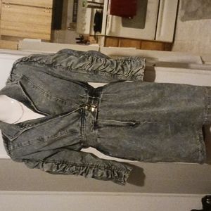 VINTAGE Milanzo Jean Dress 👗  Size 5 #